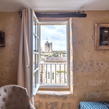 Elegant Appartement Tout Confort Avec Climatisation Dans Le Centre Historique De St Emilion Saint-Émilion Buitenkant foto