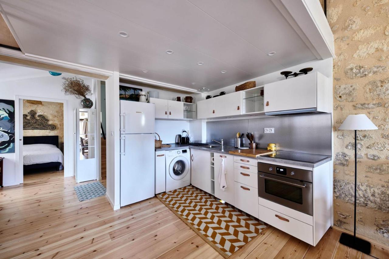 Elegant Appartement Tout Confort Avec Climatisation Dans Le Centre Historique De St Emilion Saint-Émilion Buitenkant foto
